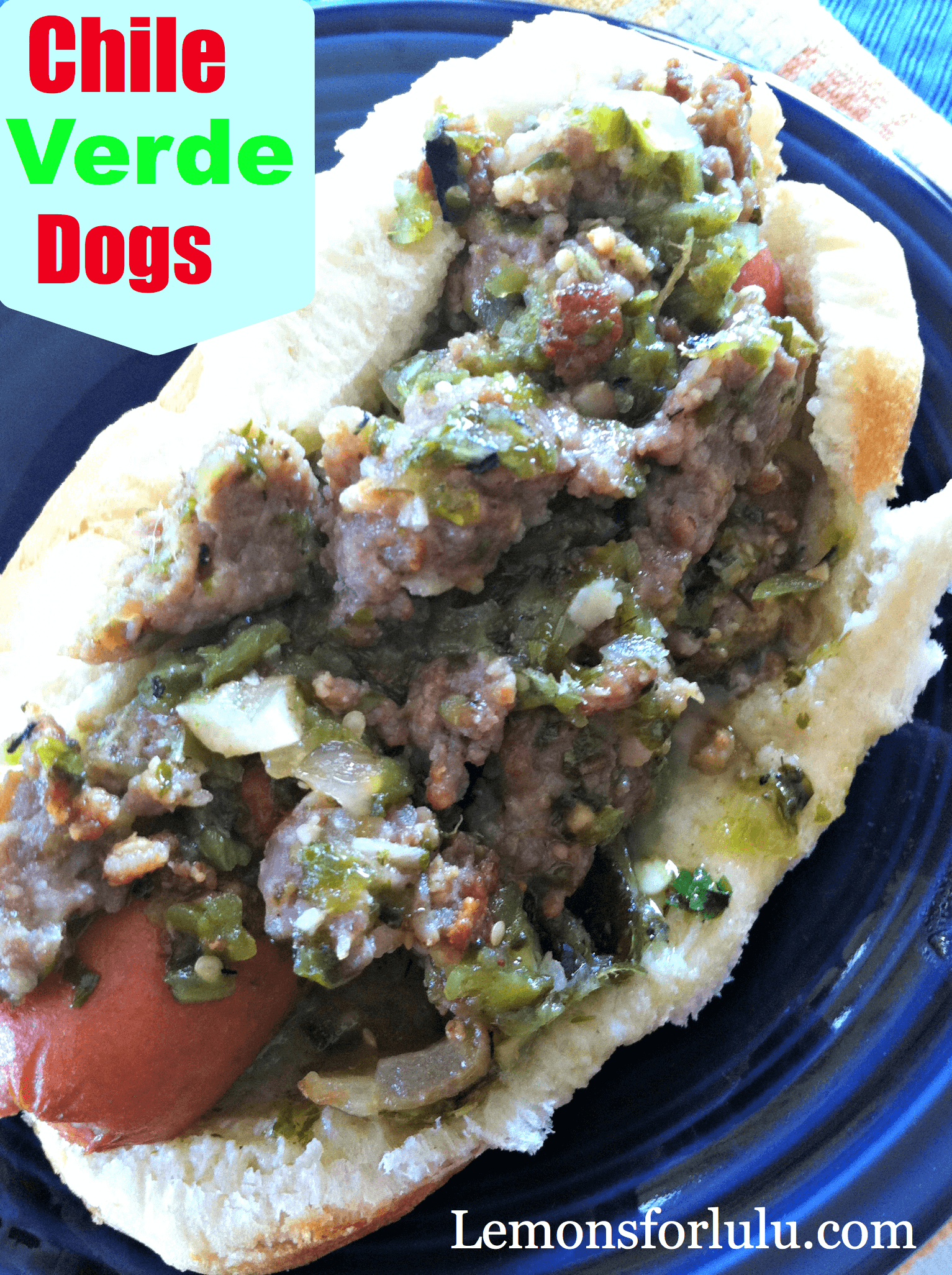 Chile Verde Dogs