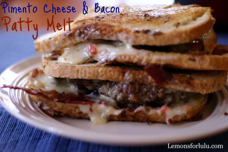 Pimento Cheese & Bacon Patty Melt