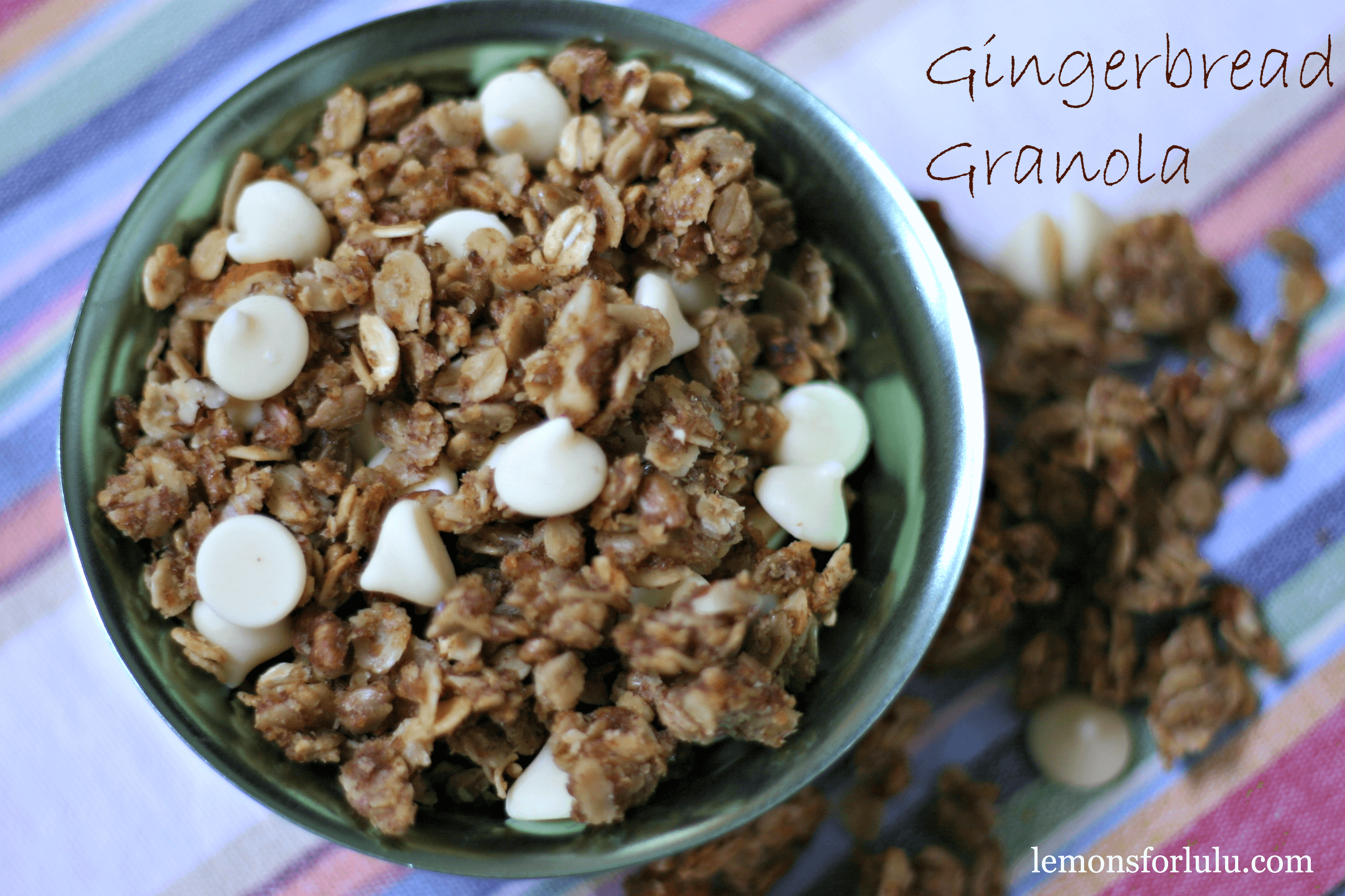 Gingerbread Granola