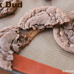 Milk Dud Nutella Cookies