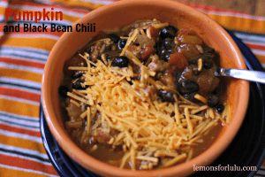 Pumpkin and Black Bean Chili