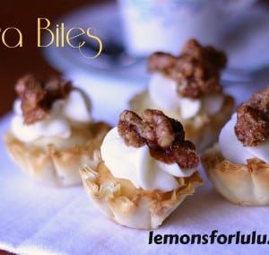 Baklava Bites | lemonsforlulu.com