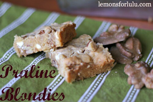 Praline Blondies