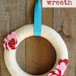 easy Valentines wreath