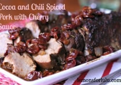 Cocoa and Chili Spiced Pork