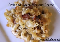 Crab and Bacon Mac and Cheese