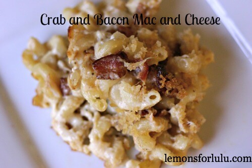 Crab and Bacon Mac and Cheese