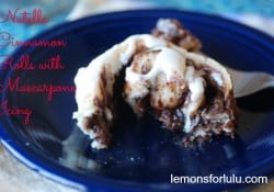 Nutella Cinnamon Rolls