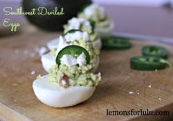 Southwest Deviled Eggs