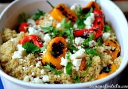 Quinoa with Roasted Peppers