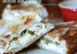 Jalapeno Chicken Sandwich with White BBQ Sauce