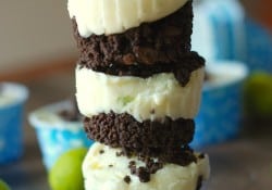 Key Lime Frozen Yogurt Cups