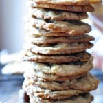 Salty Sweet Potato Chip Cookies