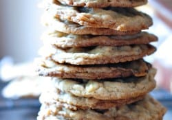 Salty Sweet Potato Chip Cookies