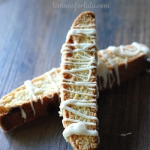Maple Glazed Biscotti