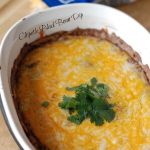 Creamy,, smoky and loaded with cheese, this chipotle black bean dip will be a hit! www.lemonsforlulu.com