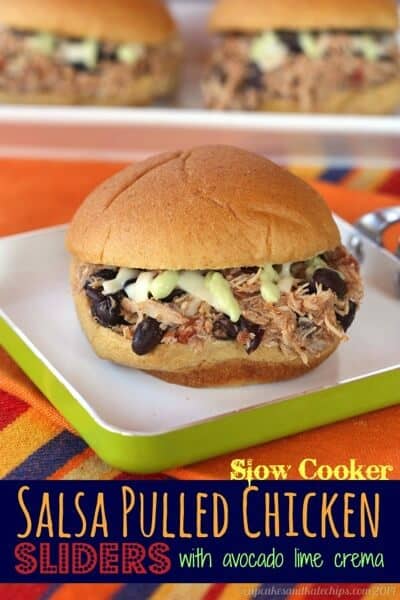 Slow-Cooker-Salsa-pullled-Chicken-Sliders-4-title