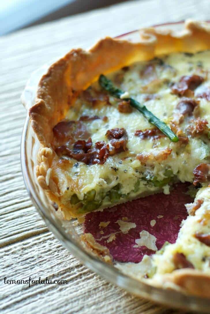 Asparagus Quiche