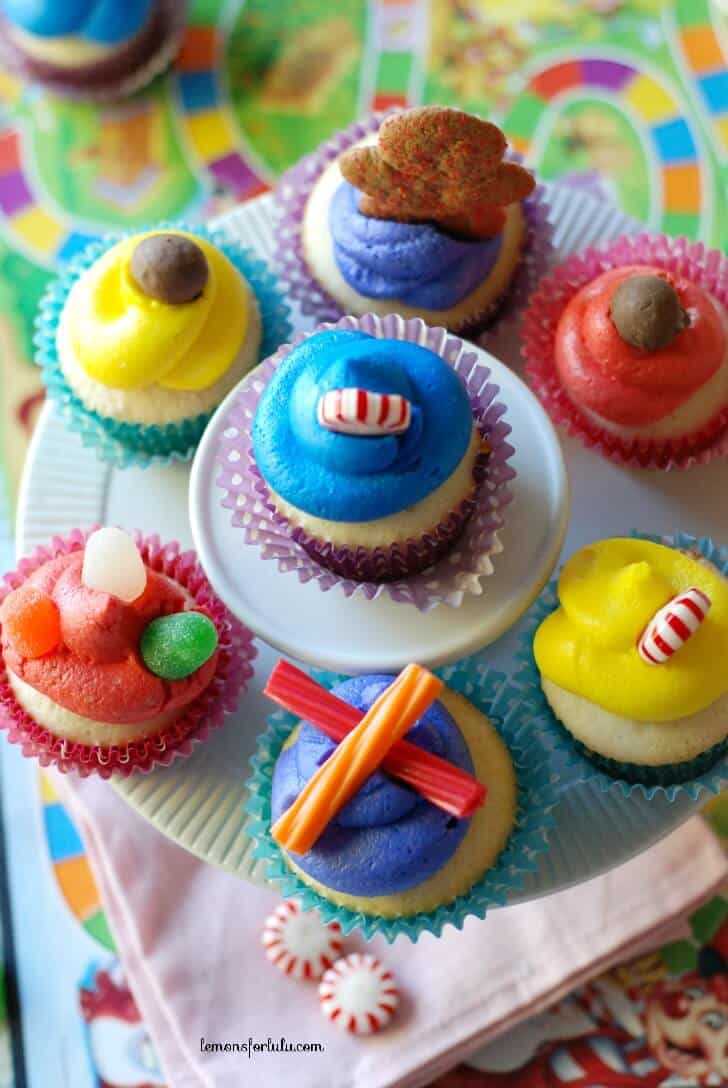 Candy Land Cupcakes