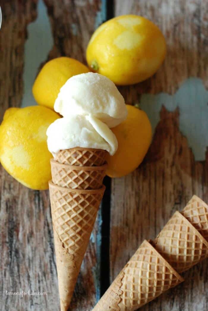 Homemade Ice Cream: Lemon Buttermilk Ice Cream ...