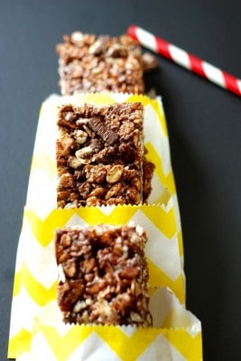 Maple Granola Rice Krispie Treats