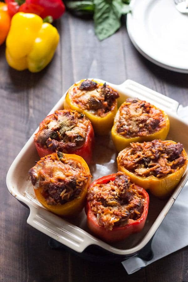 Italian Style Stuffed Peppers 3 