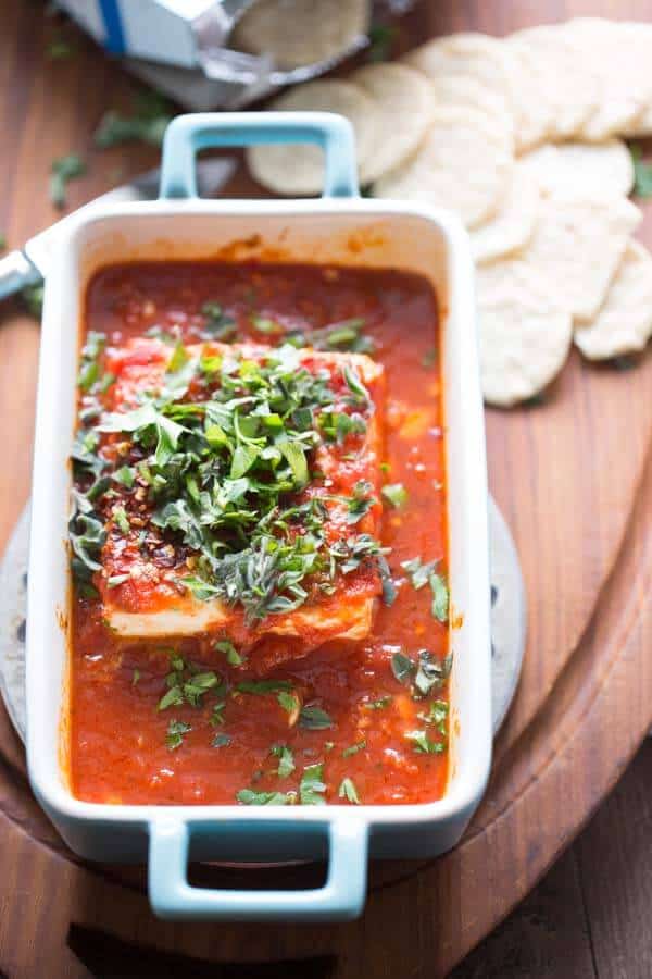 Baked Feta Cheese Dip