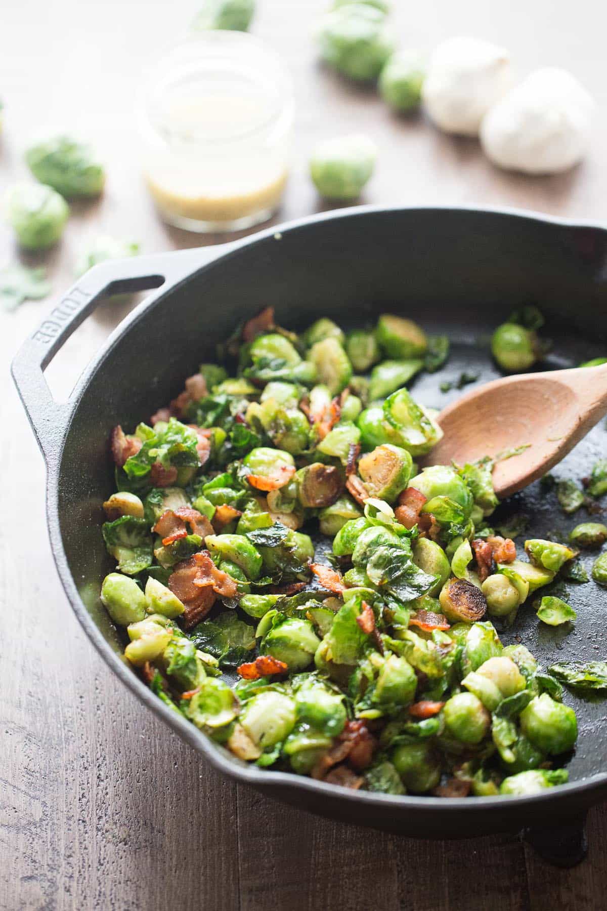 Recipe for Brussels Sprouts and Farro Salad