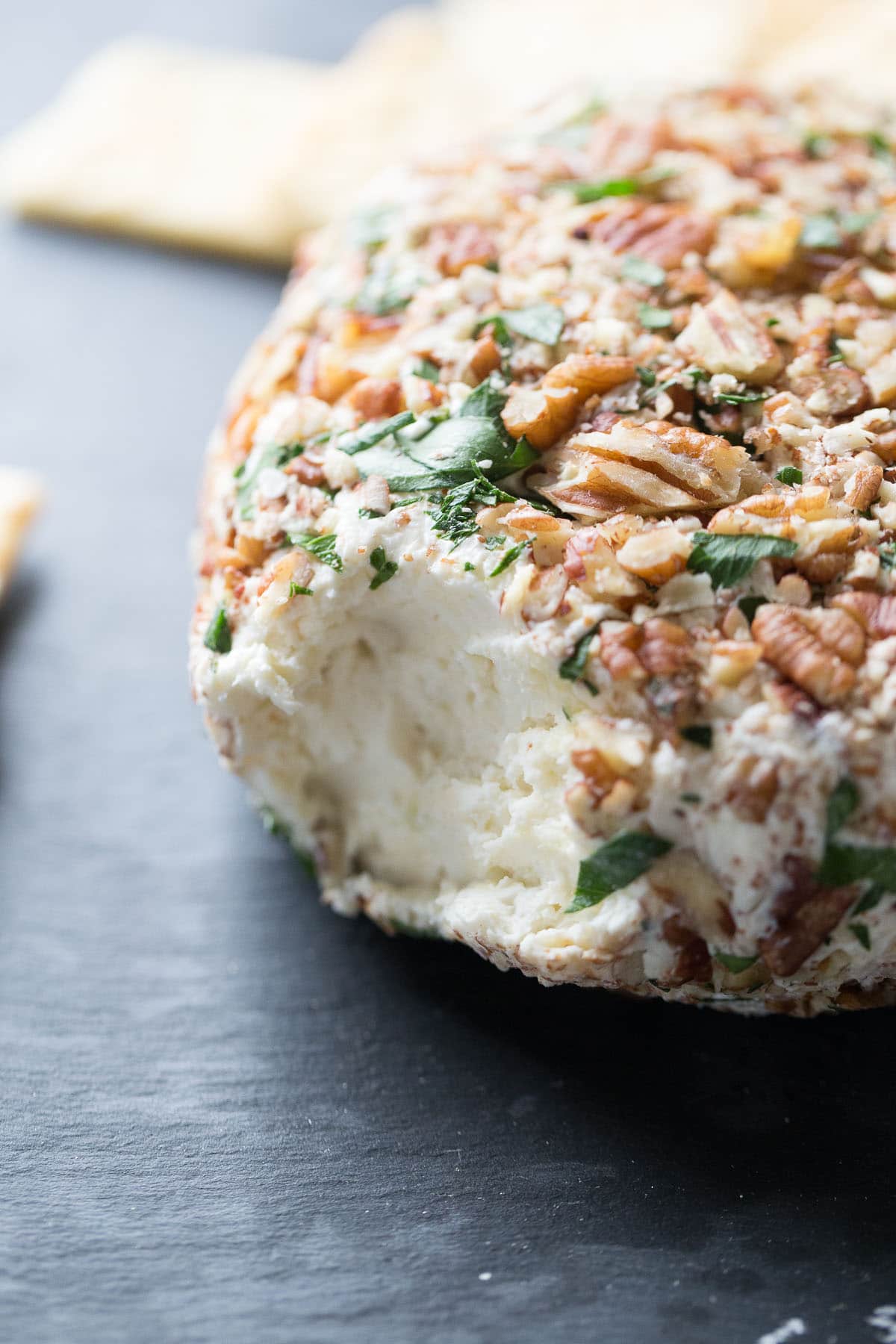 Roasted Garlic Asiago Cheese Ball