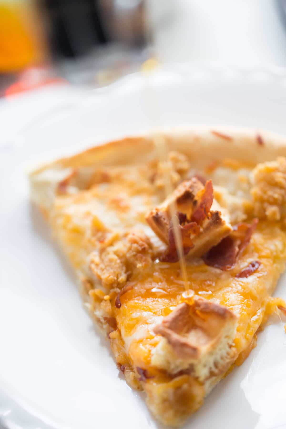 Chicken and Waffles Pizza Recipe
