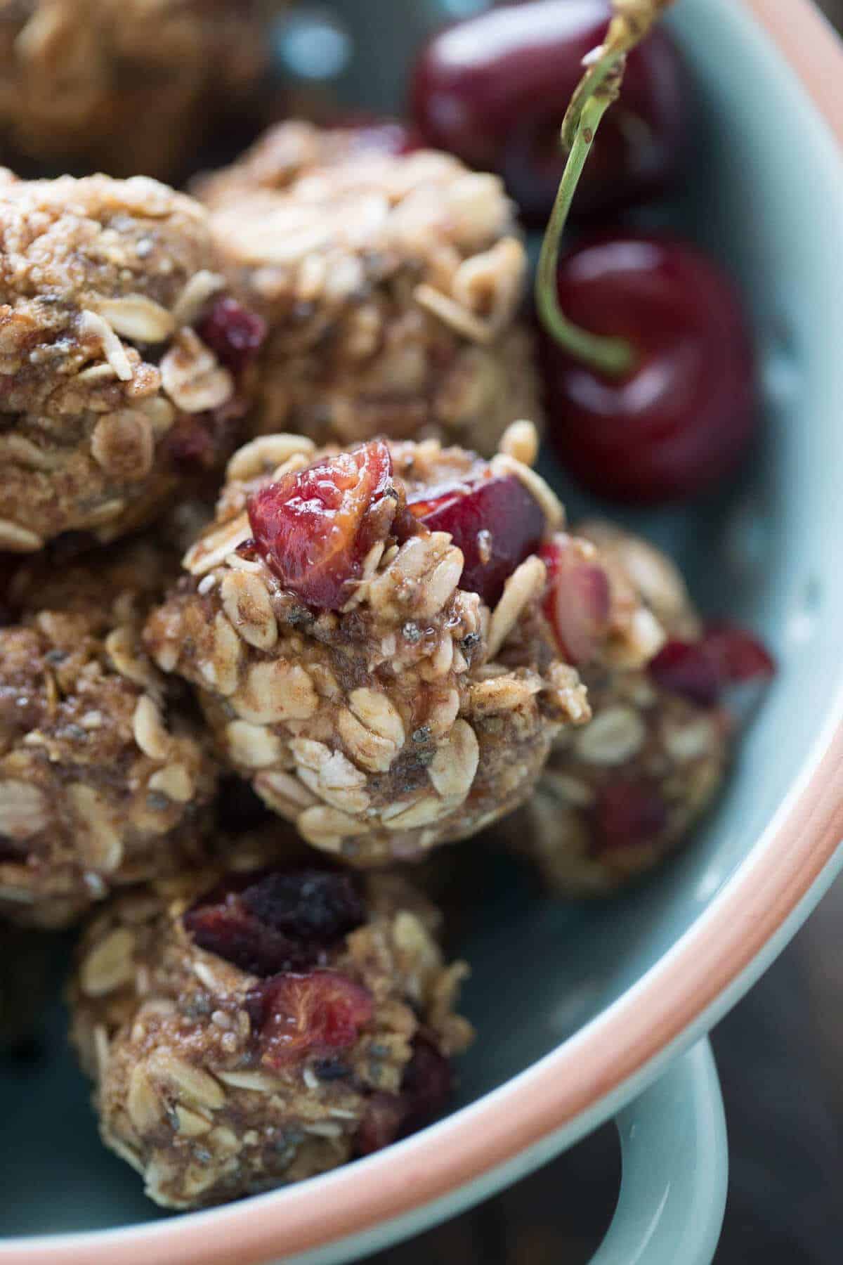 Cherry Pie Energy Bites