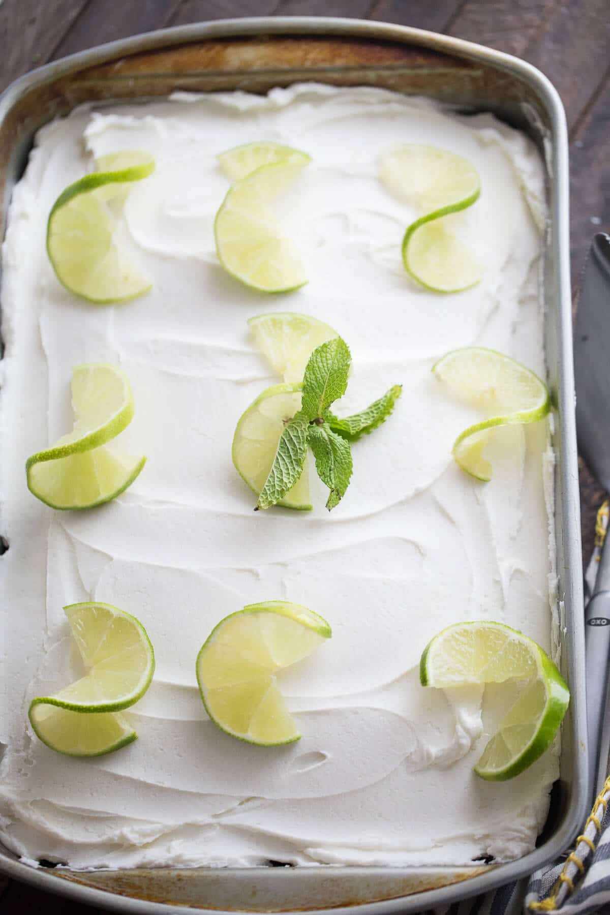 Mojito Poke Cake {Lemons for Lulu}