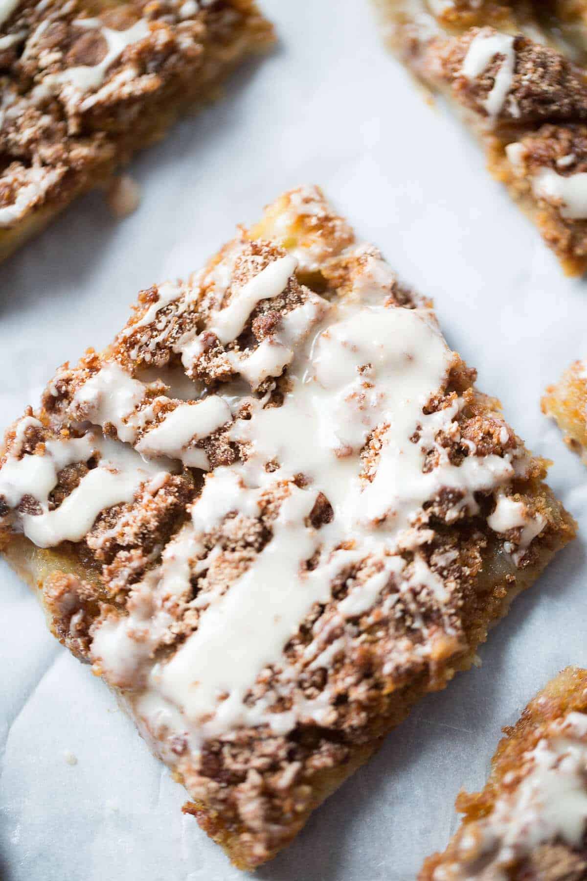 Snickerdoodle Apple Slab Pie
