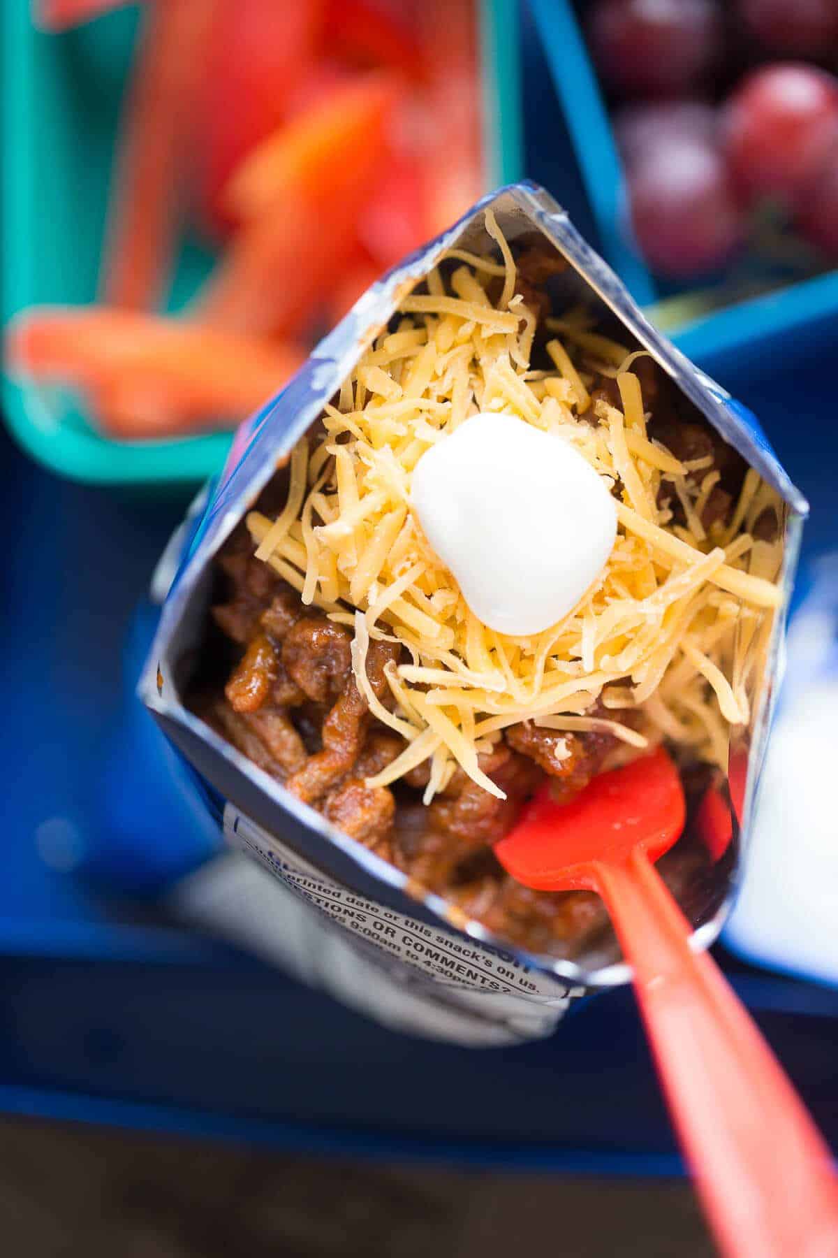 BBQ Beef Walking Tacos