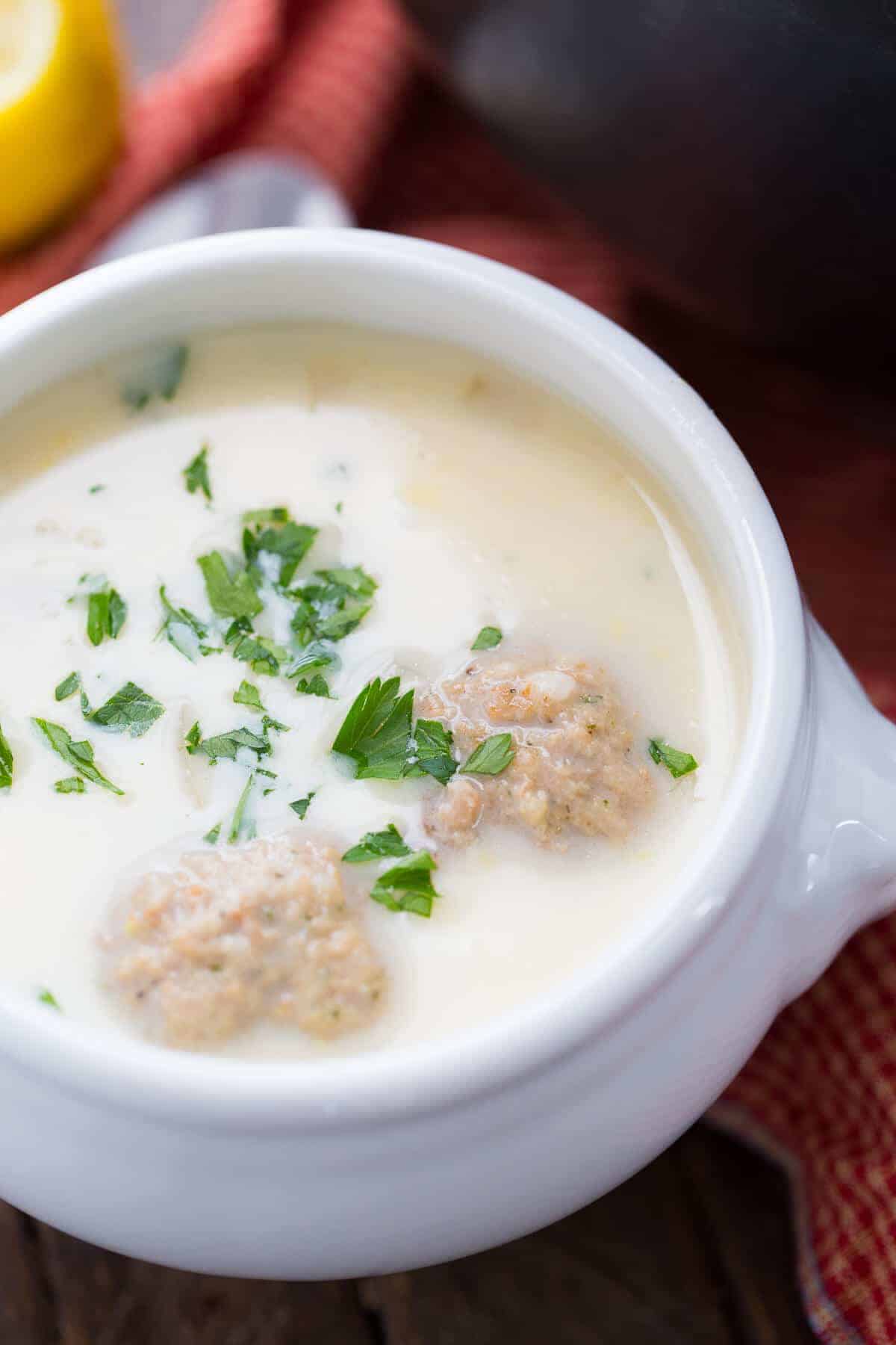 Avgolemono soup recipe lemonsforlulu