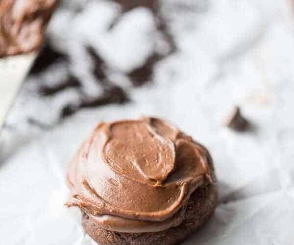 Coffee cookies that are rich and chocolaty and made with the best mocha frosting ever! lemonsforlulu.com