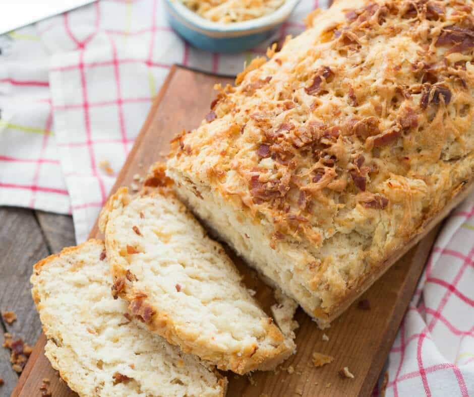 Bacon Cheddar Beer Bread Lemons for Lulu