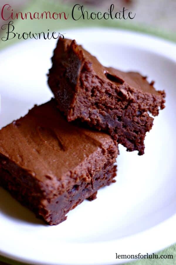 Cinnamon Chocolate Brownies