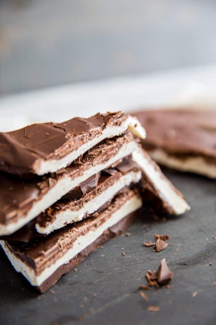peppermint patty chocolate bark