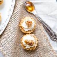 Greek baklava bites two alone
