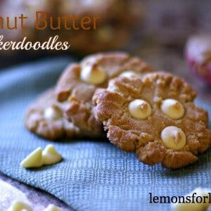 Peanut Butter Snickerdoodles