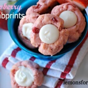 Strawberry Thumbprints