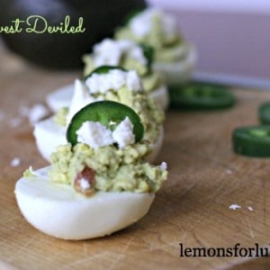 Southwest Deviled Eggs