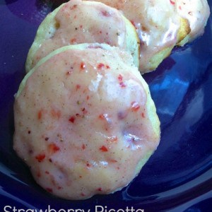 Strawberry Ricotta Cookies