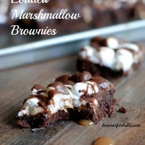 Loaded Marshmallow Brownies