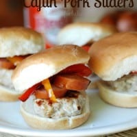Cajun Pork Slider