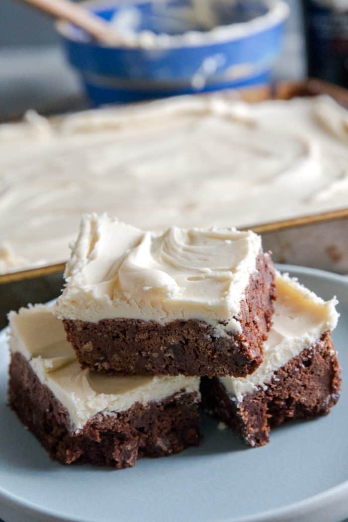 chocolate baileys brownies lemonsforlulu