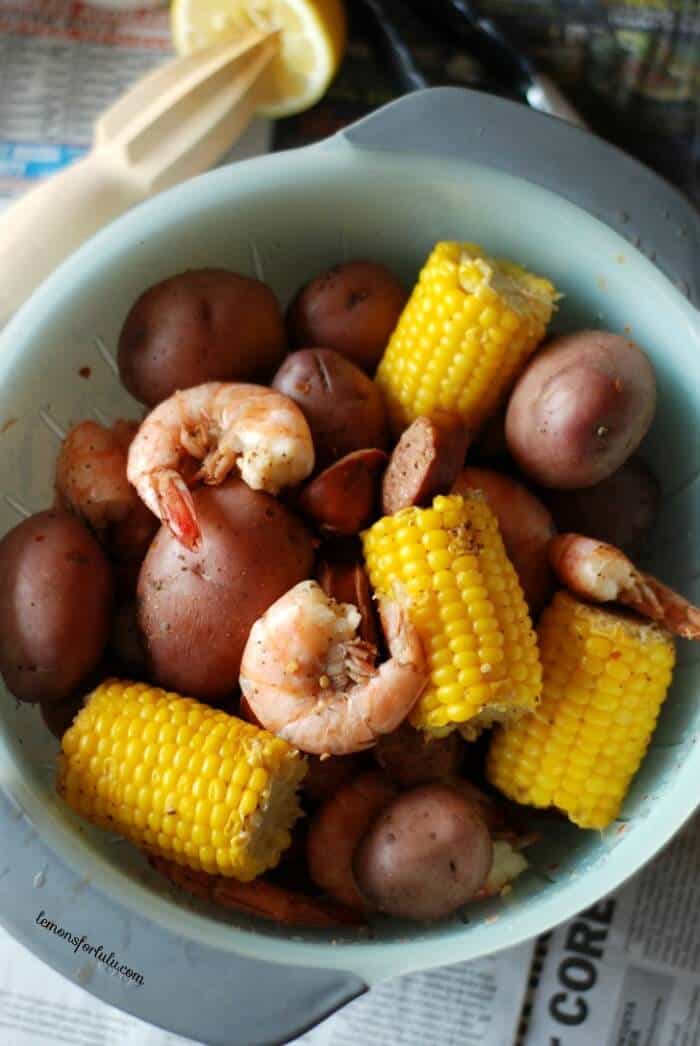 Spicy Shrimp Boil