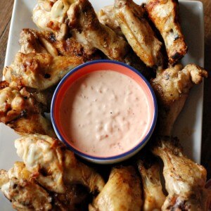 Chicken wings grilled to perfection and served with a spicy comeback sauce! www.lemonsforlulu.com