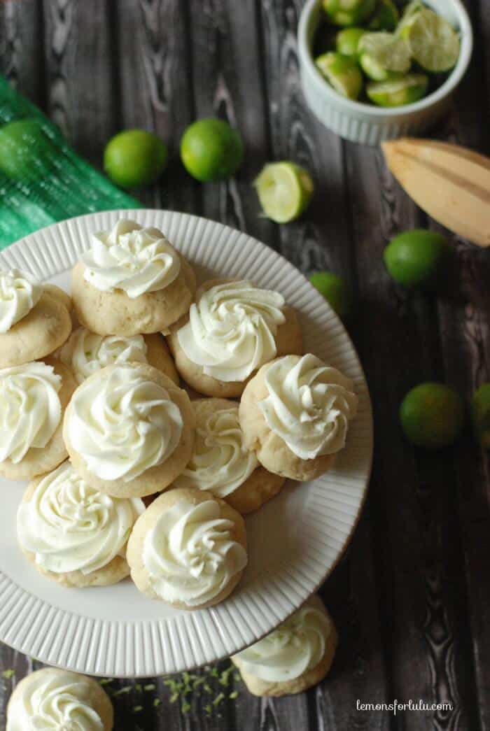 key lime sugar cookies